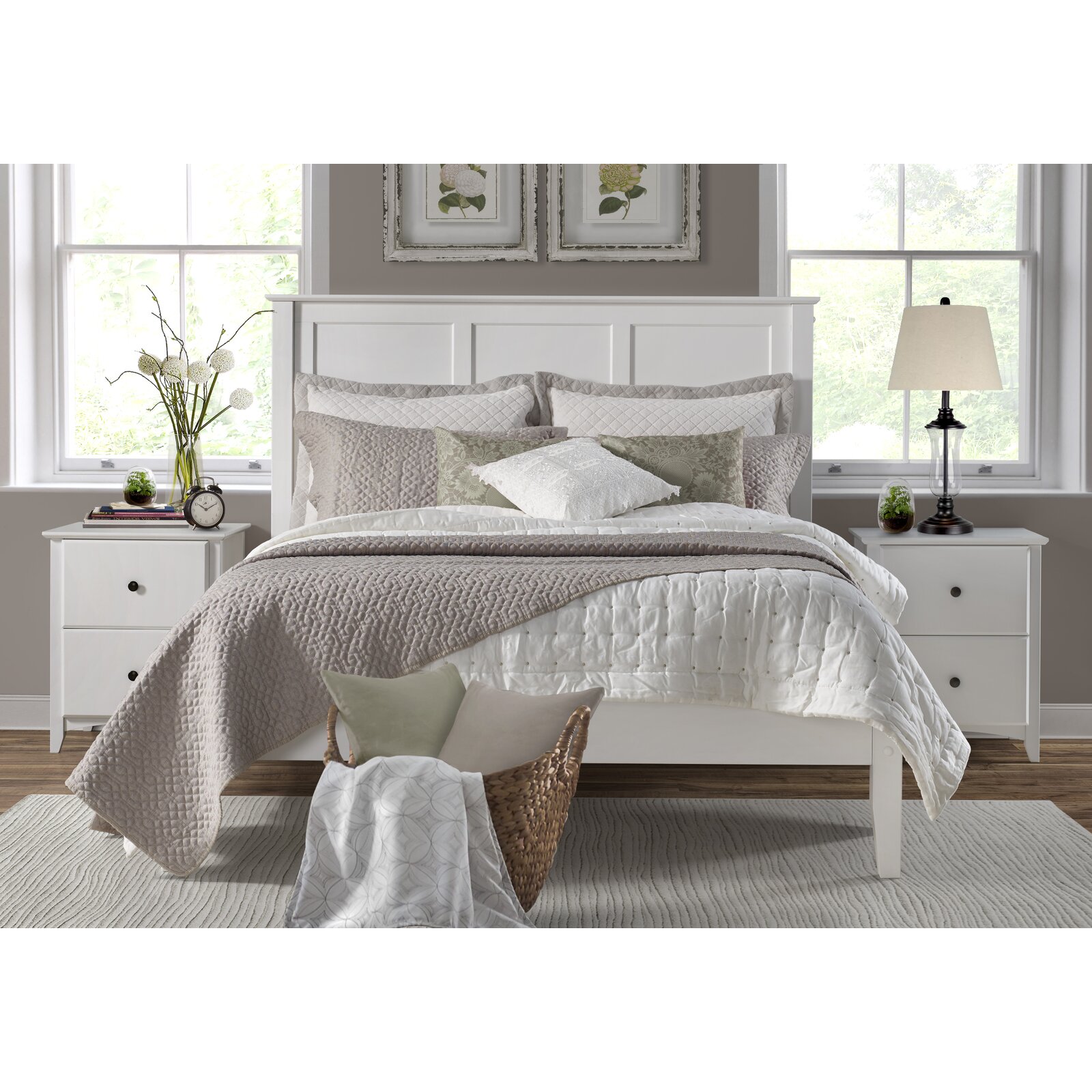 Three Posts Faringdon Solid Wood Bed & Reviews